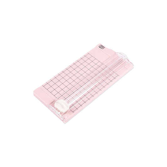 Mini Papierschneider '6,5 x 15,3 cm' Rosa