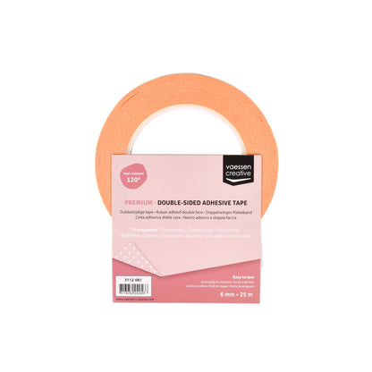 Premium Double-Sided Adhesive Tape '6 mm x 25 m'